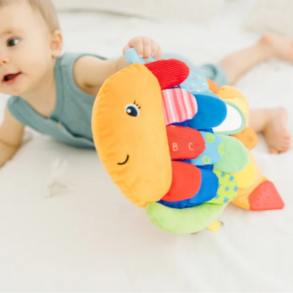 *5/$20 or 3/$15* Melissa and Doug Flip Fish Texture Scales Baby Toy